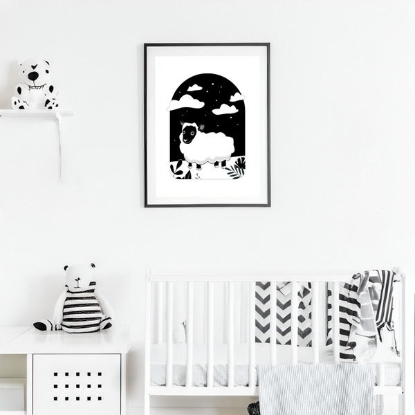 Sheep Art Print